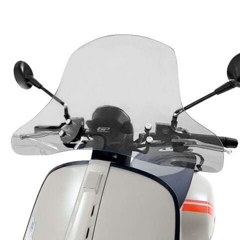 GP Kompozit Vespa GTV 300 2024 Uyumlu Ön Cam Şeffaf