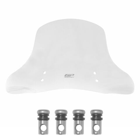 GP Kompozit Vespa GTV 300 2024 Uyumlu Ön Cam Şeffaf