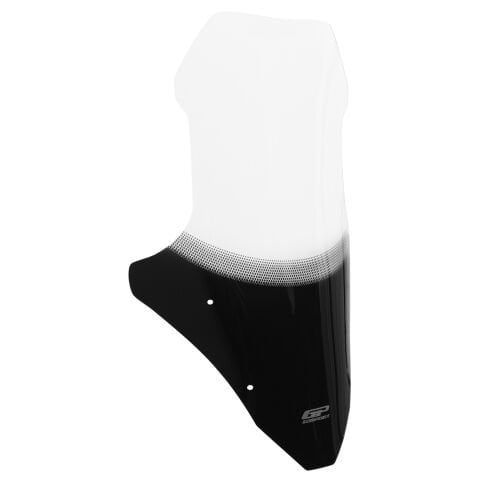 GP Kompozit Mondial Strada 125 2023-2025 Uyumlu Baskılı Ön Tur Camı Şeffaf