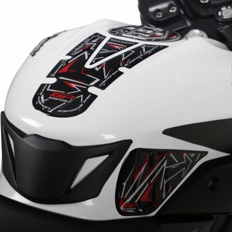 GP Kompozit Bajaj Pulsar NS 200 2011-2026 Uyumlu Tank Pad Seti Mavi