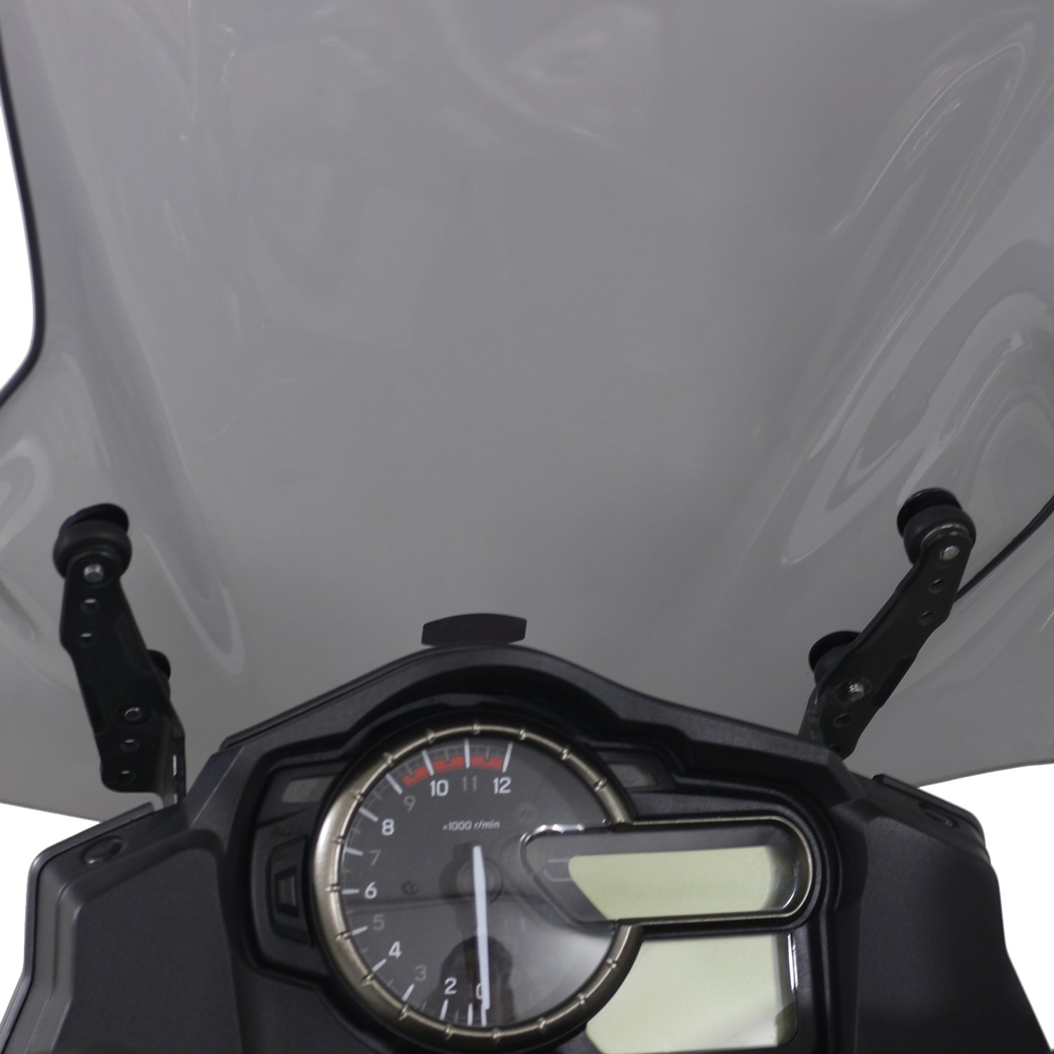 GP Kompozit Suzuki V-Strom DL 1000 2015-2019 Uyumlu Ön Cam Siyah