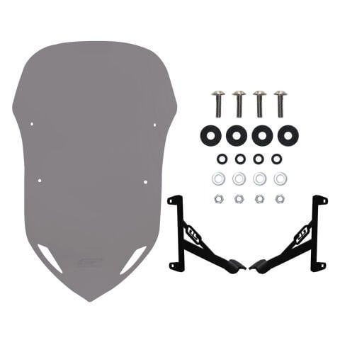 GP Kompozit SYM Dragon DRG 160 2023-2024 Uyumlu Ön Cam Füme
