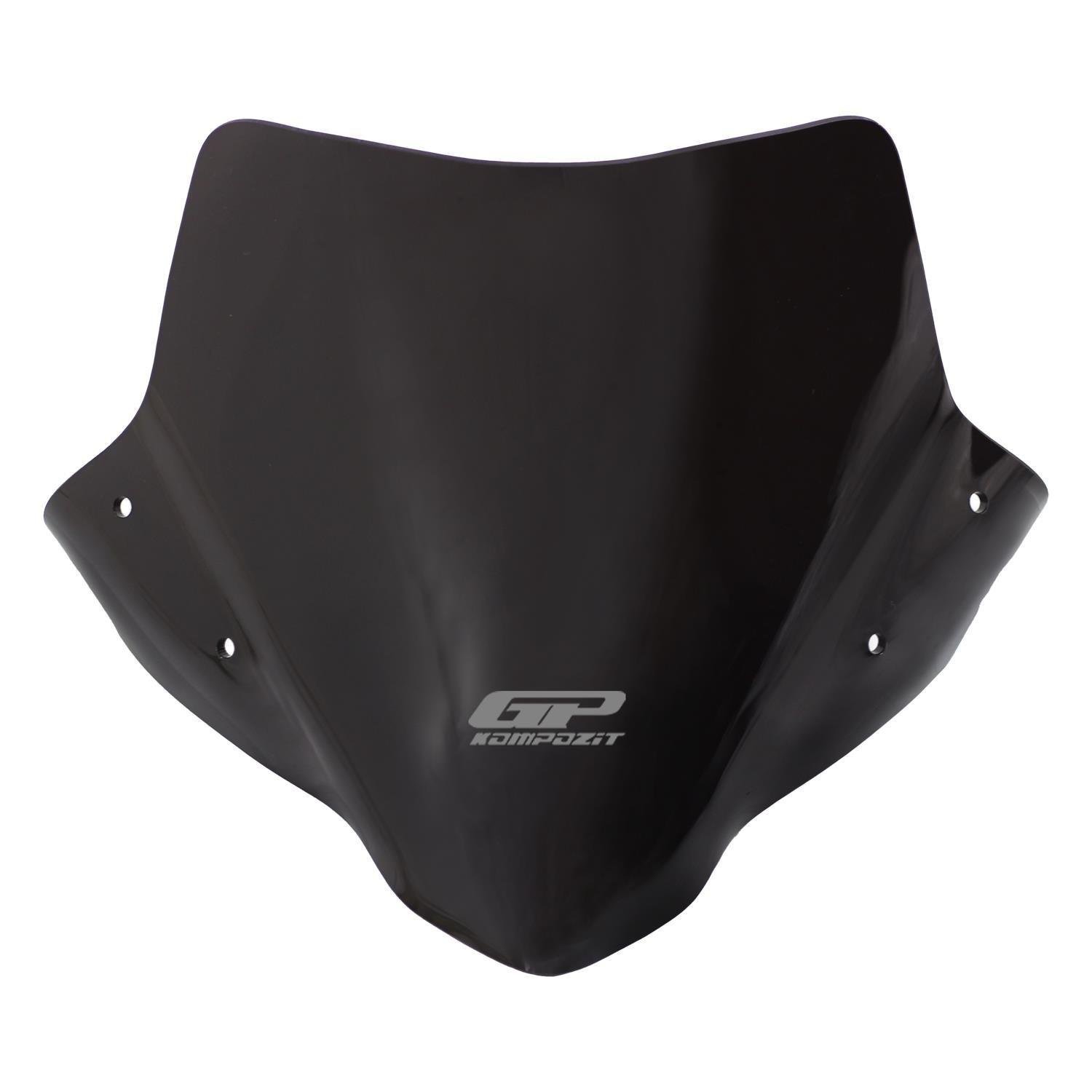 GP Kompozit Honda CB650F 2014-2020 Uyumlu Kısa Ön Cam Siyah