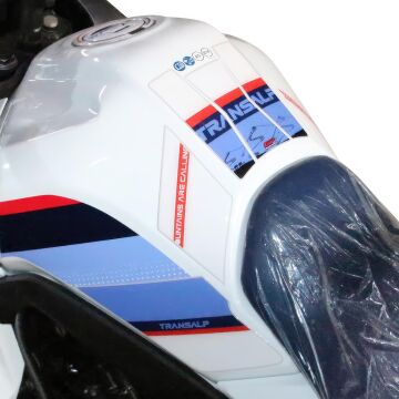 GP Kompozit Honda XL750L Transalp 2023-2024 Uyumlu Tank Pad Beyaz