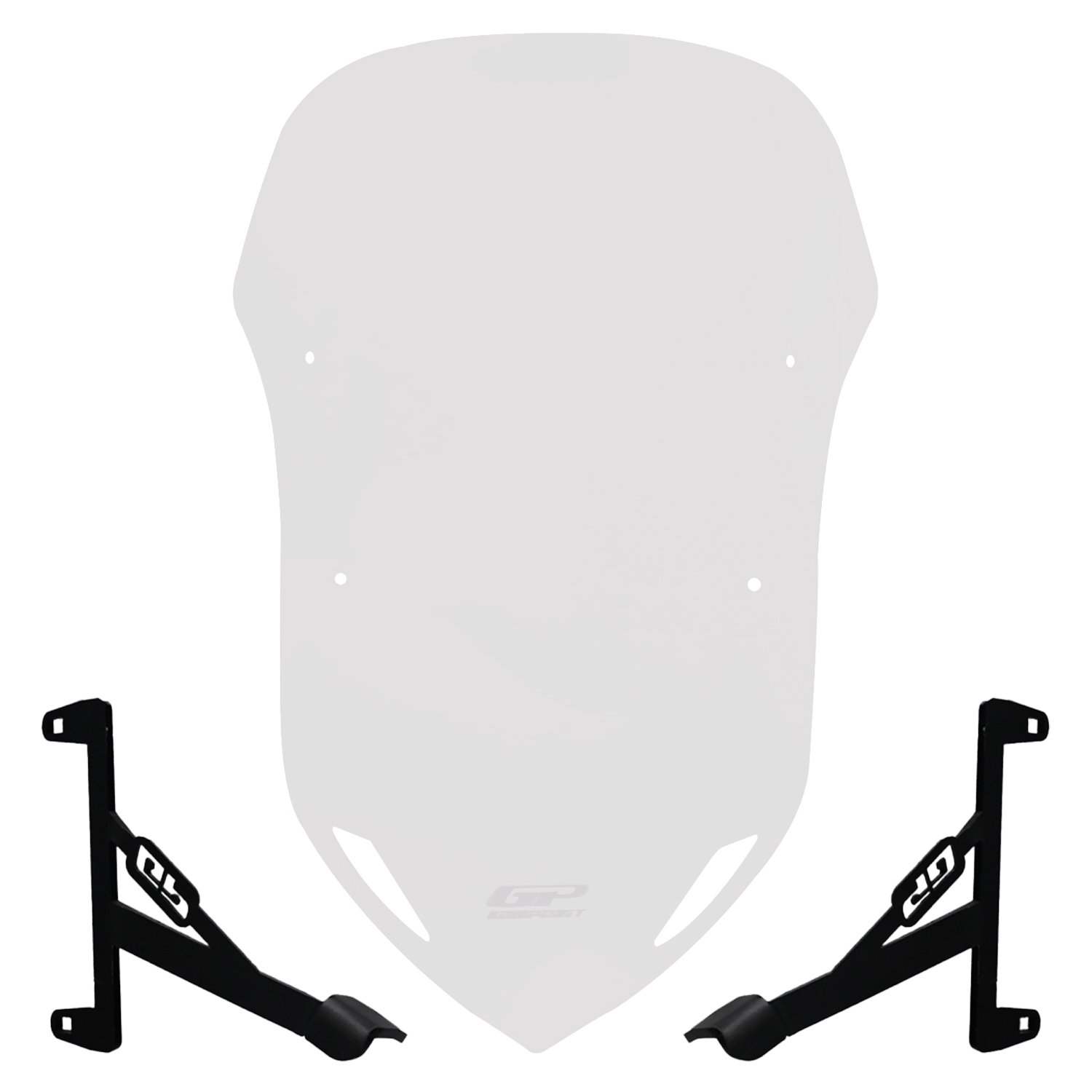 GP Kompozit SYM Dragon DRG 160 2023-2024 Uyumlu Ön Cam Şeffaf