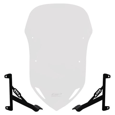 GP Kompozit SYM Dragon DRG 160 2023-2024 Uyumlu Ön Cam Şeffaf