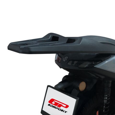 GP Kompozit Yamaha NMAX 125 / 155 2025-2026 Uyumlu Arka Çanta Demiri Siyah