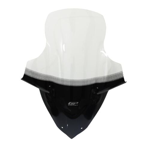 GP Kompozit SYM Jet 14 2017-2024 Uyumlu Elcikli Baskılı Ön Cam Şeffaf 79 cm