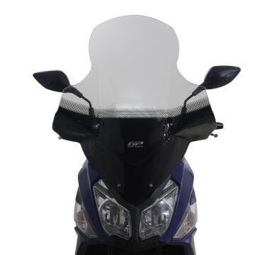 GP Kompozit SYM Jet 14 2017-2024 Uyumlu Elcikli Baskılı Ön Cam Şeffaf 79 cm