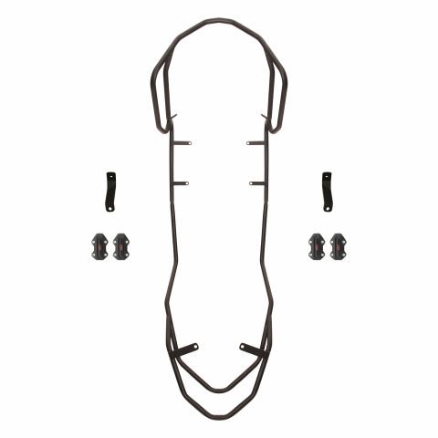 GP Kompozit Aprilia SR 125 / 160 2024 Uyumlu Motor Koruma Demiri Siyah