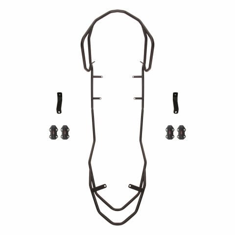 GP Kompozit Aprilia SR 125 / 160 2024 Uyumlu Motor Koruma Demiri Siyah