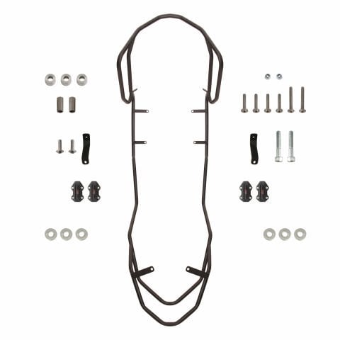 GP Kompozit Aprilia SR 125 / 160 2024 Uyumlu Motor Koruma Demiri Siyah