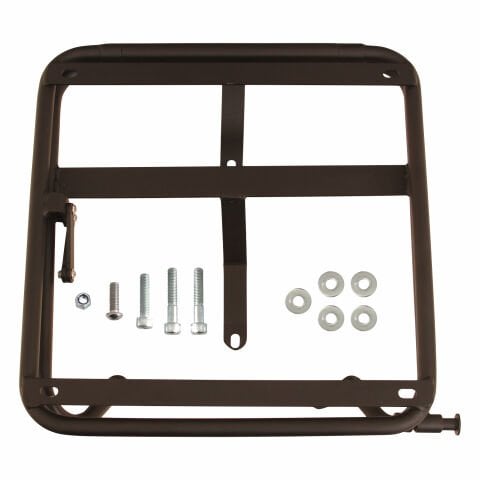 GP Kompozit Aprilia SR 125 / 160 2024 Uyumlu Damperli Çanta Demiri Siyah