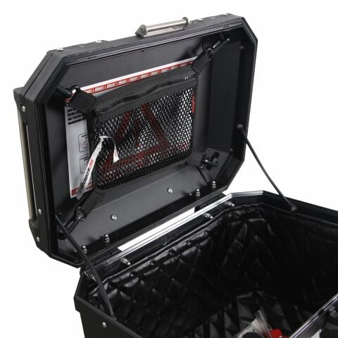 GP Kompozit 37 LT Alüminyum Motosiklet Çanta Uyumlu Çanta İçi File Siyah