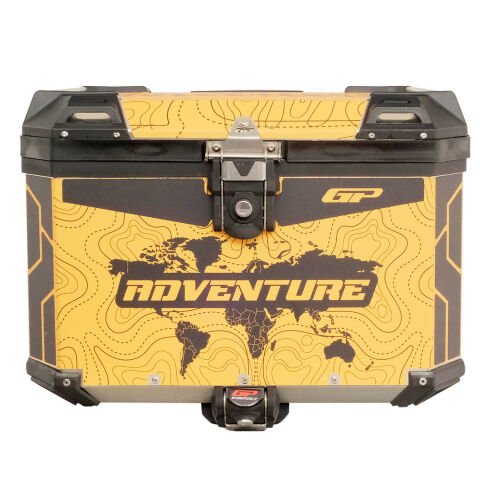 GP Kompozit DSN03 Universal 57 lt Desenli Alüminyum Motosiklet Çantası