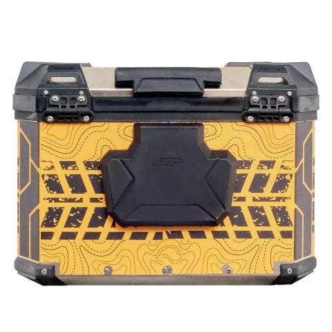 GP Kompozit DSN03 Universal 57 lt Desenli Alüminyum Motosiklet Çantası