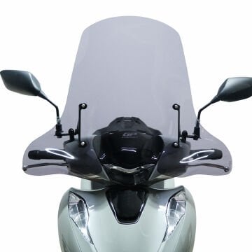GP Kompozit Honda SH 125 2024-2025 Uyumlu Ön Cam Şeffaf