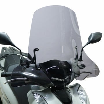 GP Kompozit Honda SH 125 2024-2025 Uyumlu Ön Cam Şeffaf 55 cm