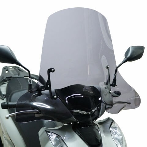 GP Kompozit Honda SH 125 2024-2025 Uyumlu Ön Cam Şeffaf 55 cm