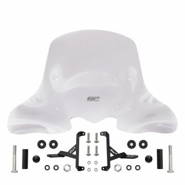 GP Kompozit Honda SH 125 2024-2025 Uyumlu Ön Cam Şeffaf 55 cm