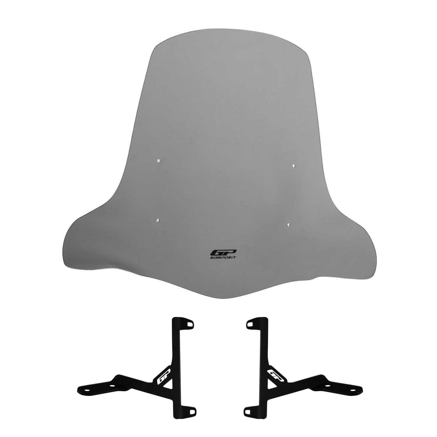 GP Kompozit Kanuni Resa 125 2022-2024 Uyumlu Ön Cam Füme