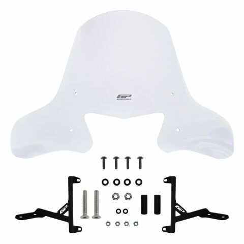 GP Kompozit SYM Symphony 2012-2021 Uyumlu Ön Cam Şeffaf