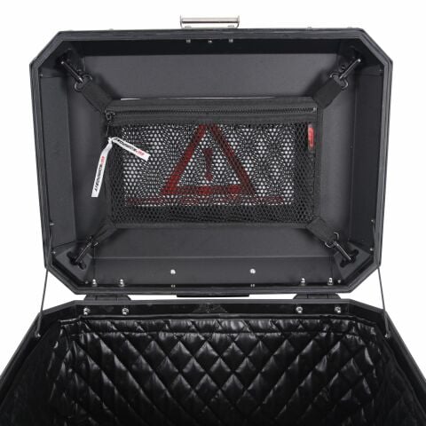 GP Kompozit 57  LT Alüminyum Motosiklet Çanta Uyumlu Çanta İçi File Siyah