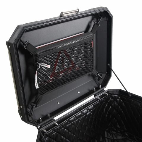 GP Kompozit 57  LT Alüminyum Motosiklet Çanta Uyumlu Çanta İçi File Siyah