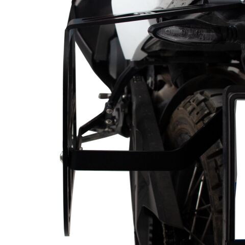 GP Kompozit KTM 790 / 890 ADV 2021-2024 Uyumlu Yan Çanta Demiri Siyah