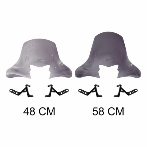 GP Kompozit Honda Activa 2023-2024 Uyumlu Ön Cam Füme