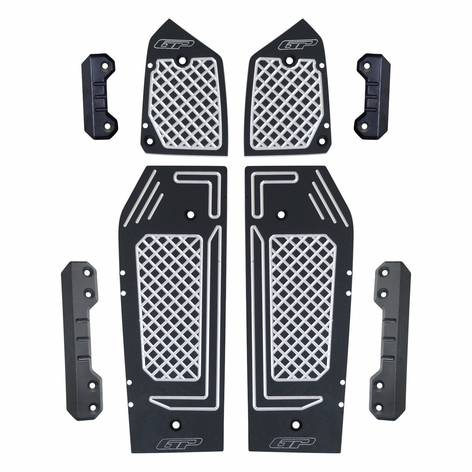 GP Kompozit Honda ADV 350 2023-2026 Uyumlu Basamak Alüminyum Siyah