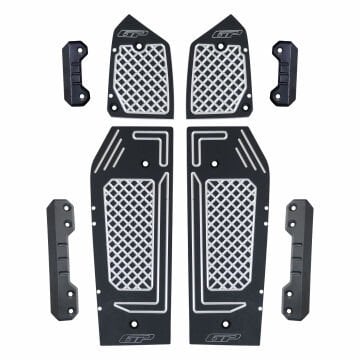 GP Kompozit Honda ADV 350 2023-2025 Uyumlu Basamak Alüminyum Siyah