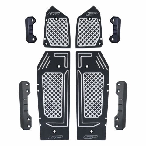 GP Kompozit Honda ADV 350 2023-2025 Uyumlu Basamak Alüminyum Siyah