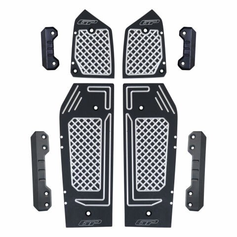 GP Kompozit Honda ADV 350 2023-2025 Uyumlu Basamak Alüminyum Siyah