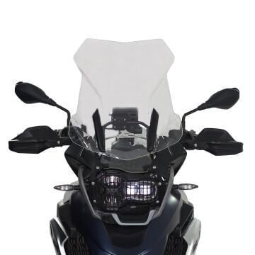 GP Kompozit BMW R 1200 GS / R 1250 GS 2013-2024 Uyumlu Ön Tur Camı Füme