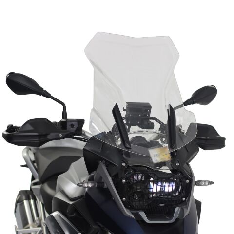 GP Kompozit BMW R 1200 GS / R 1250 GS 2013-2024 Uyumlu Ön Tur Camı Füme