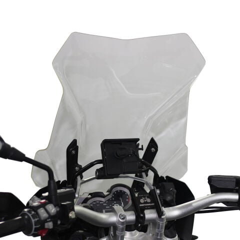 GP Kompozit BMW R 1200 GS / R 1250 GS 2013-2024 Uyumlu Ön Tur Camı Füme