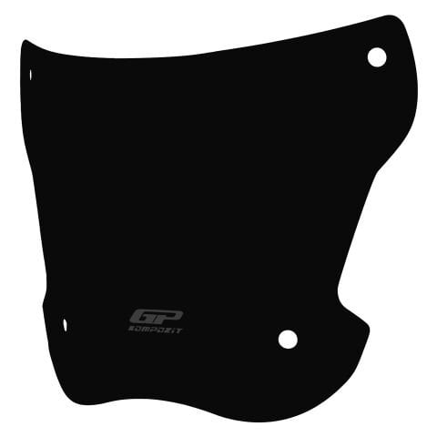 GP Kompozit Honda SH 150i 2020-2026 Uyumlu Ön Cam Siyah