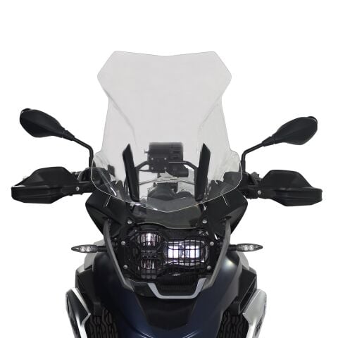 GP Kompozit BMW R 1200 GS / R 1250 GS 2013-2024 Uyumlu Ön Tur Camı Şeffaf
