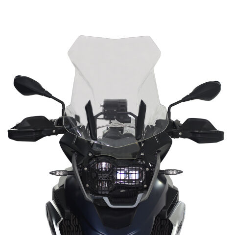 GP Kompozit BMW R 1200 GS / R 1250 GS 2013-2024 Uyumlu Ön Tur Camı Şeffaf