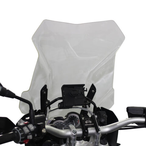 GP Kompozit BMW R 1200 GS / R 1250 GS 2013-2024 Uyumlu Ön Tur Camı Şeffaf