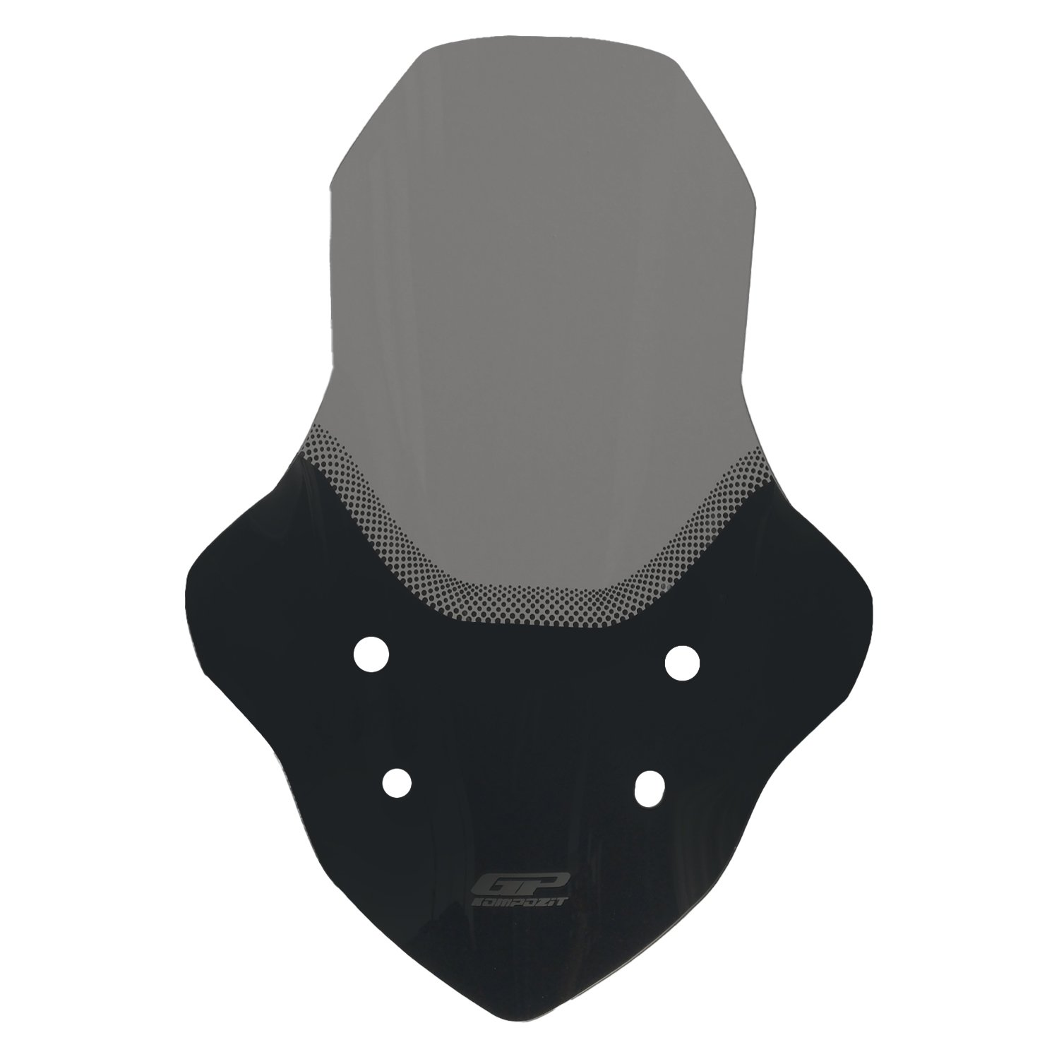 GP Kompozit Mondial Strada 125 2023-2025 Uyumlu Baskılı Ön Cam Füme