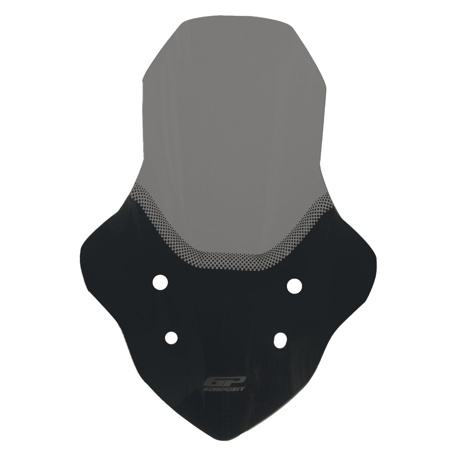 GP Kompozit Mondial Strada 125 2023-2025 Uyumlu Baskılı Ön Cam Füme