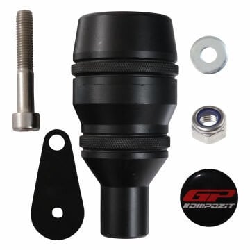 GP Kompozit BMW R 1300 GS 2024 Uyumlu Egzoz Koruma Takozu Siyah