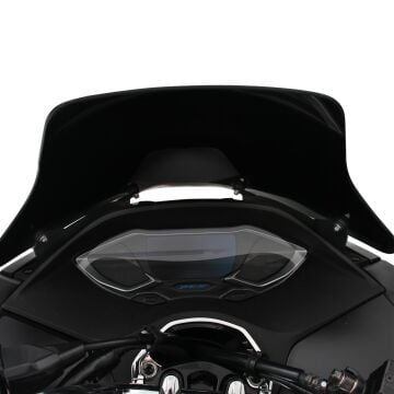 GP Kompozit Honda PCX 125 / 150 2021-2024 Uyumlu Spor Ön Cam Siyah