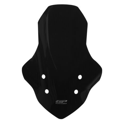 GP Kompozit Mondial Strada 125 2023-2025 Uyumlu Baskılı Ön Cam Siyah