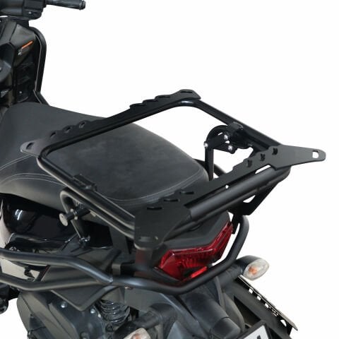 GP Kompozit Yamaha RayZR 2024 Uyumlu Damperli Çanta Demiri Siyah