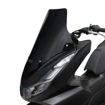 GP Kompozit Honda PCX 125 / 150 2021-2024 Uyumlu Spor Ön Cam Füme