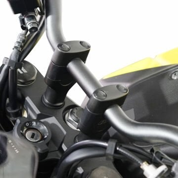 GP Kompozit Honda CB750 Hornet 2023-2024 Uyumlu Gidon Yükseltme Siyah