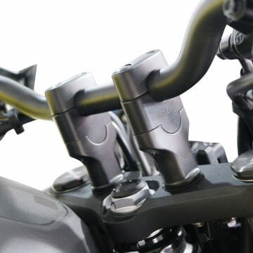 GP Kompozit Honda CB750 Hornet 2023-2024 Uyumlu Gidon Yükseltme Siyah